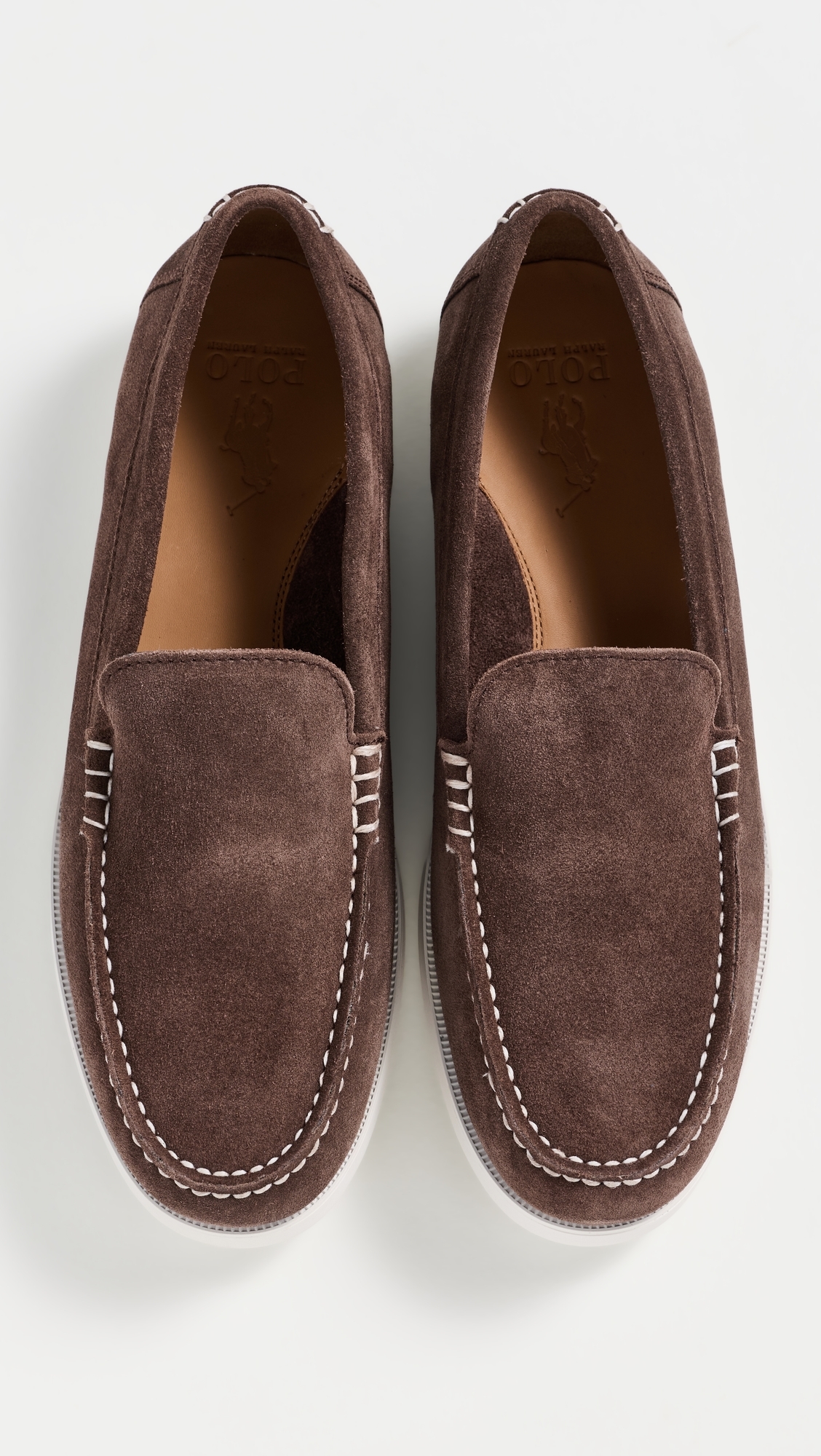 Merton Suede Loafers Dark Brown