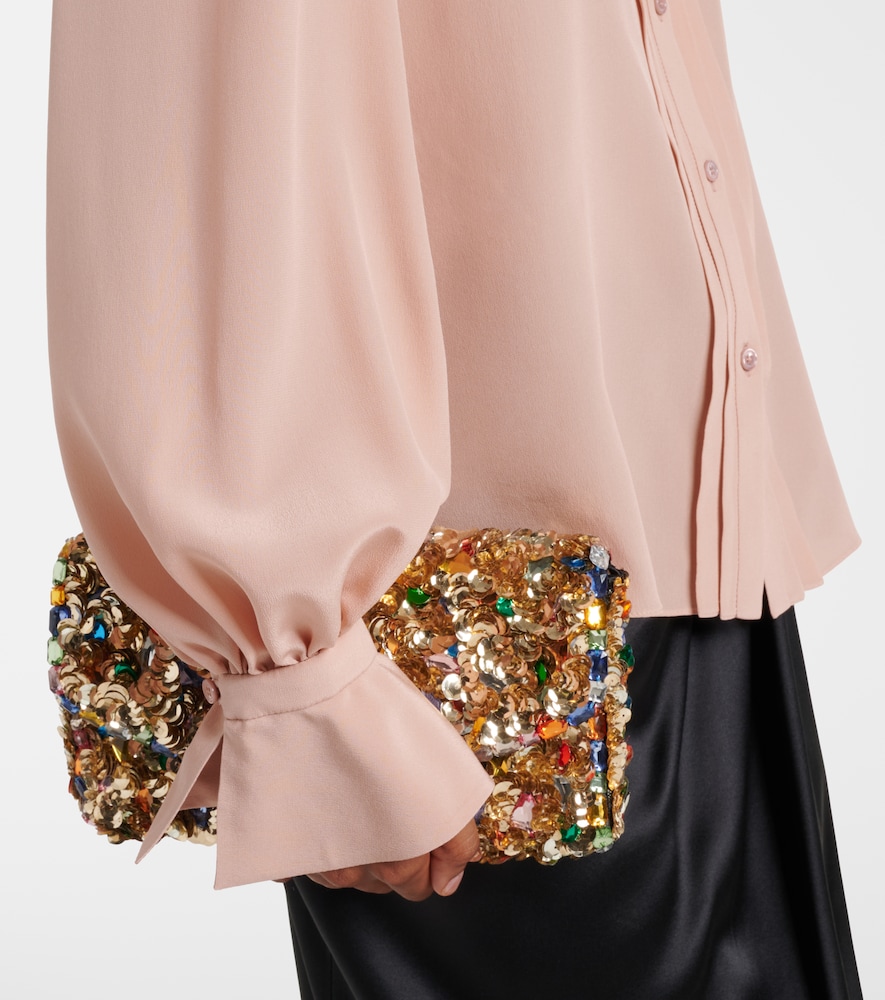 Silk crêpe de chine blouse