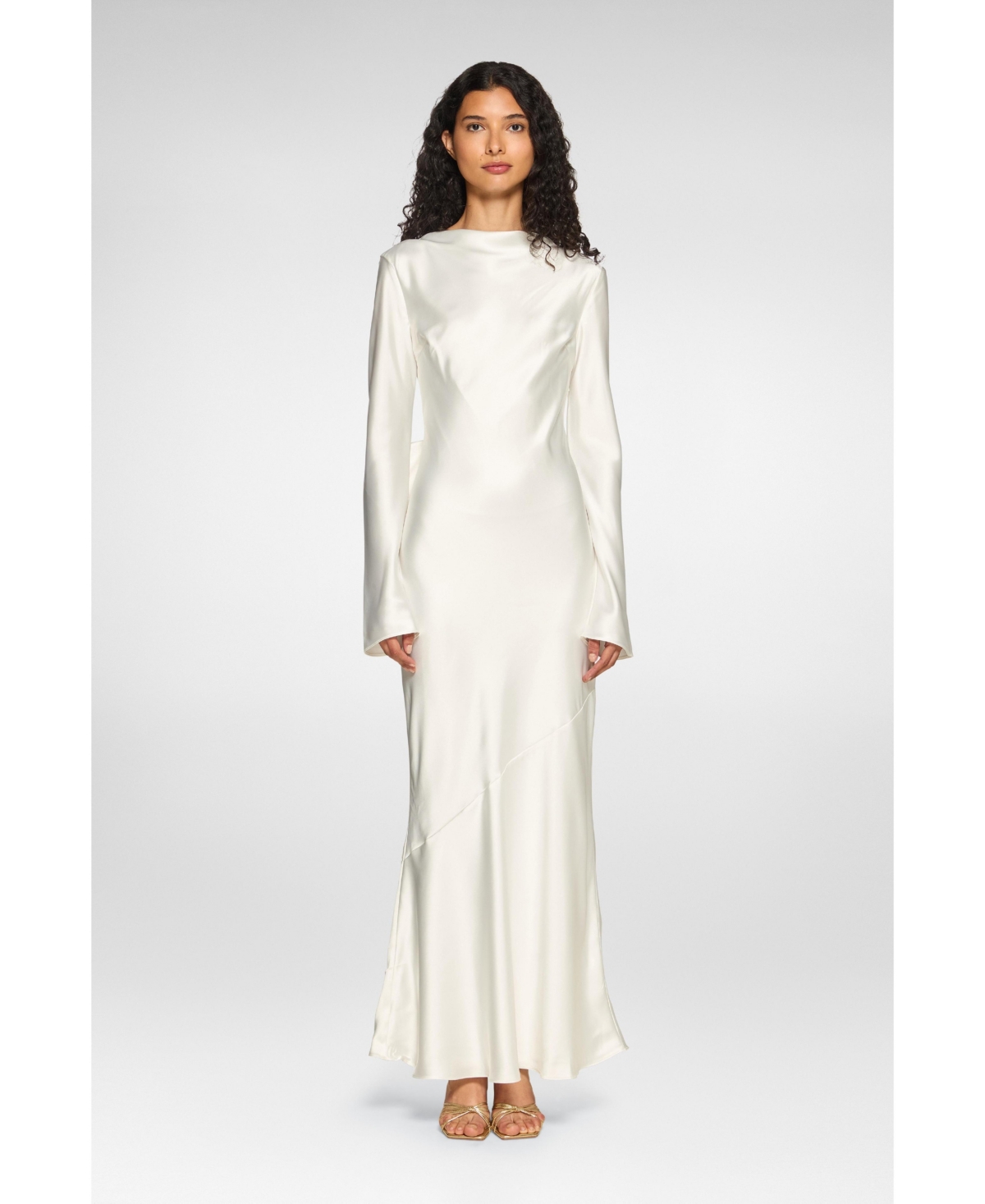 Women's Bow Dress - Ivory