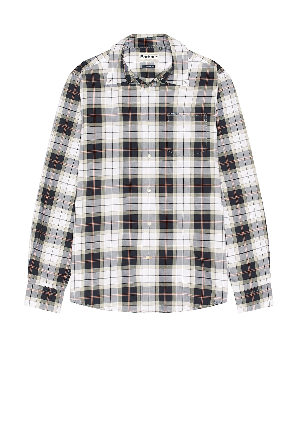 Barbour Wetheram Tailored Tartan Shirt in Riverstone Tartan. XL/1X also in L