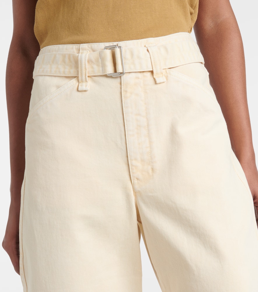 Lemaire Belted barrel-leg jeans