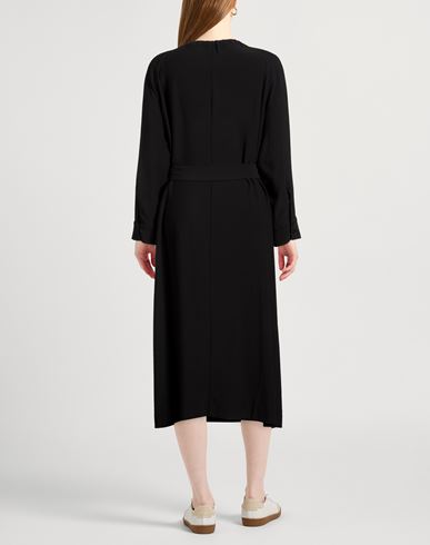 Woman Midi dress Black Size 2 Viscose, Acetate