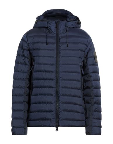 Man Puffer Navy Size L Polyamide