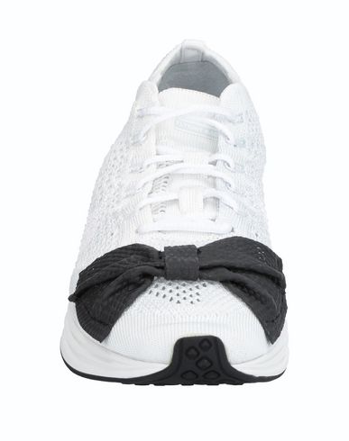Woman Sneakers White Size 4 Textile fibers