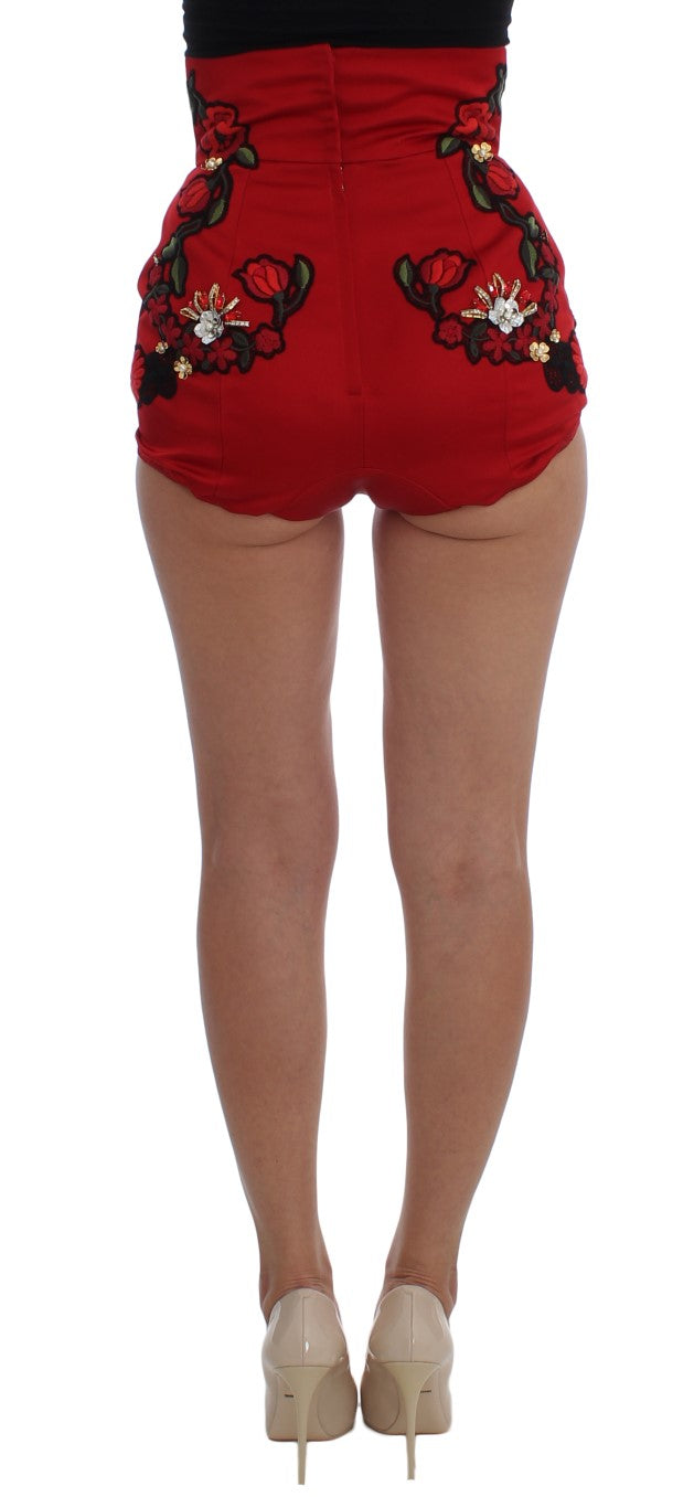 Enchanted Sicily Shorts — Red