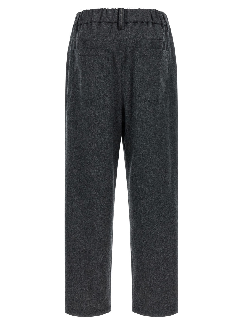 Wool Blend Trousers