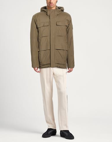 Man Jacket Military green Size M Polyamide