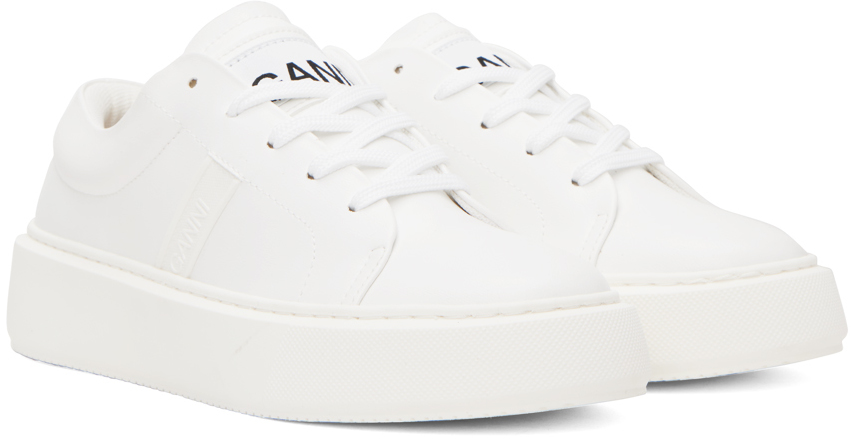 White sporty sneakers
