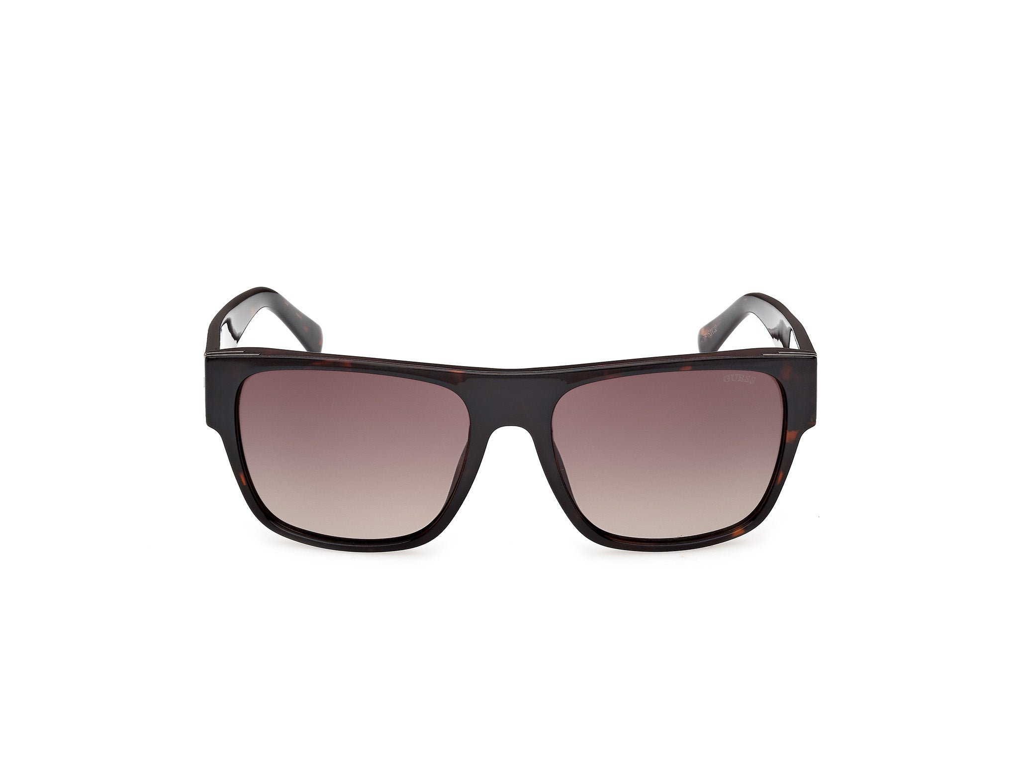 Guess Hombre Guess GU00277 52F Gafas de sol Inyectado la Habana Marrón Cuadrada Norma