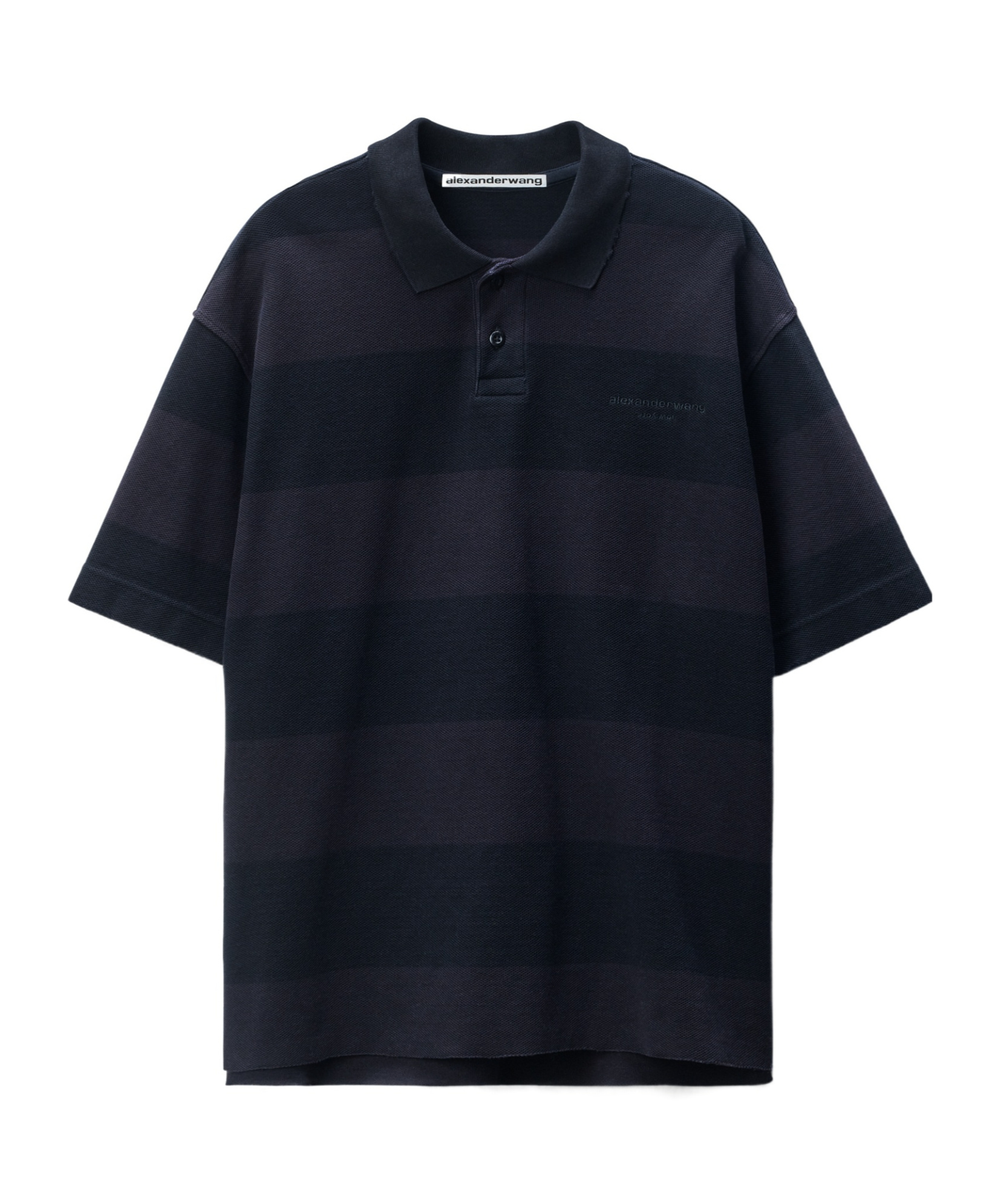 Marina striped piqué polo shirt