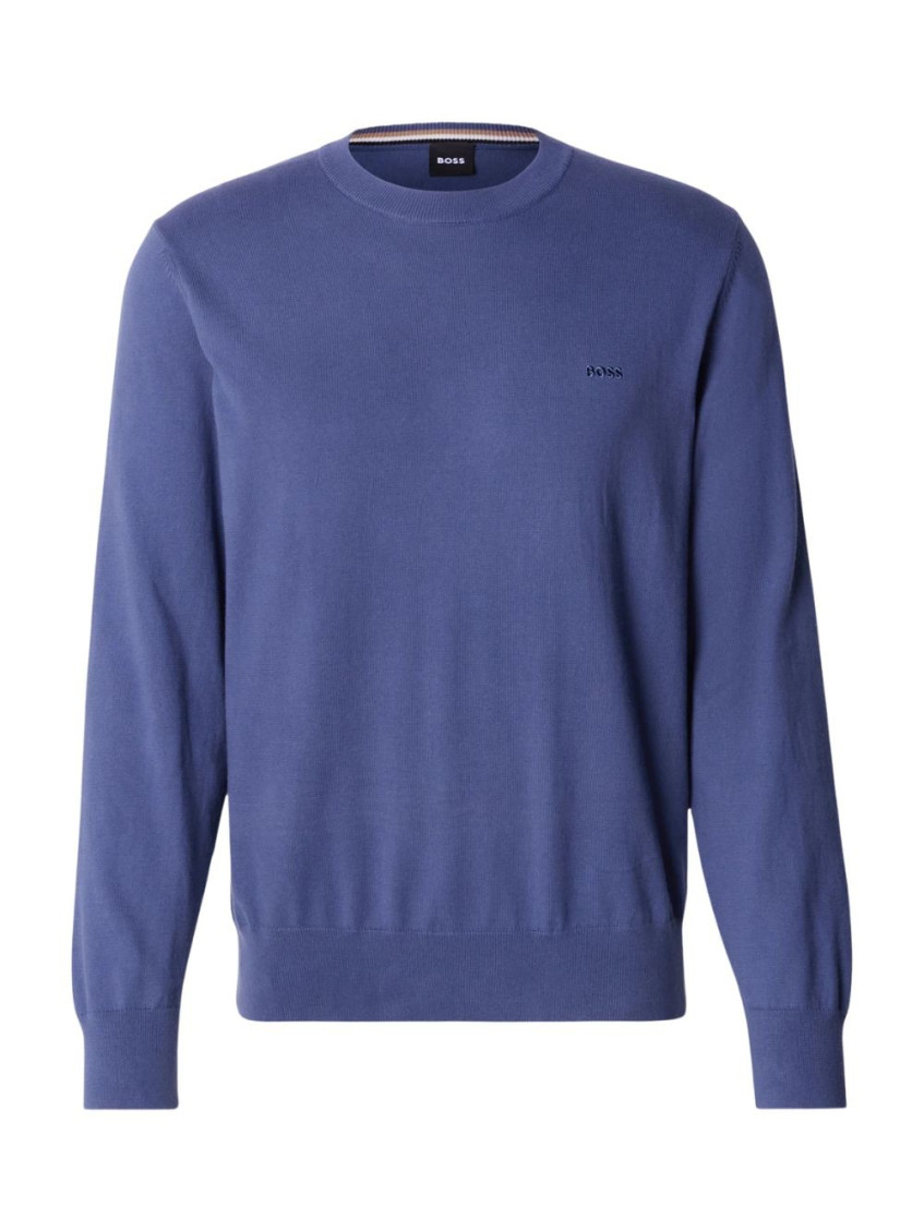 Blue Cotton Sweatshirt