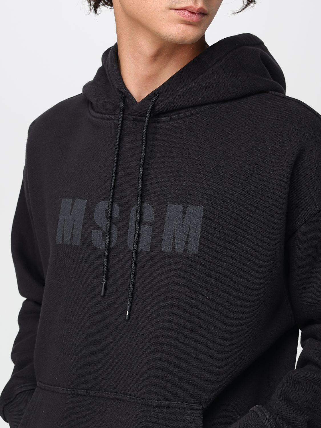 Sweatshirt Men color Black