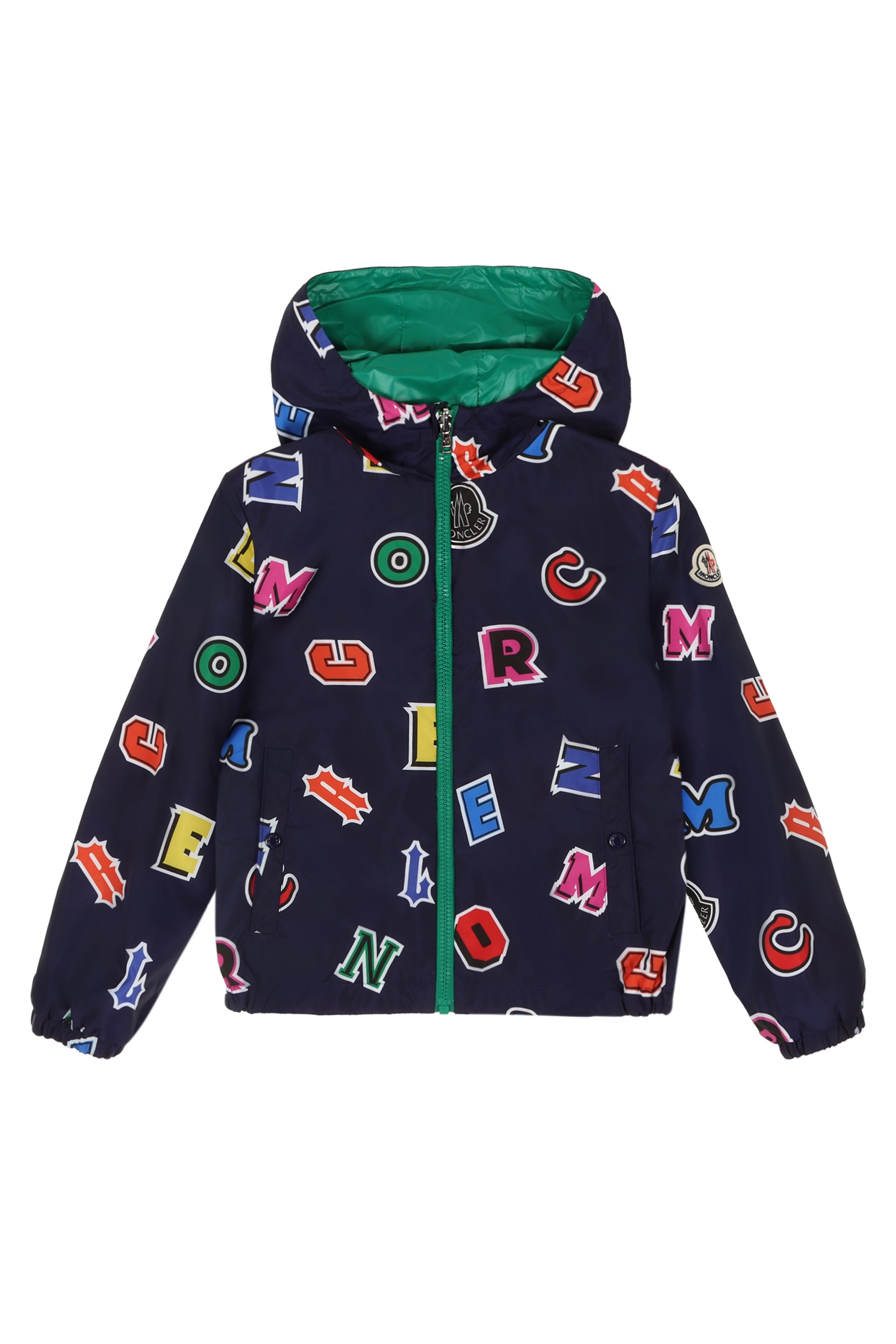 Boy Mini Hooded Windbreaker with Elastic Cuffs