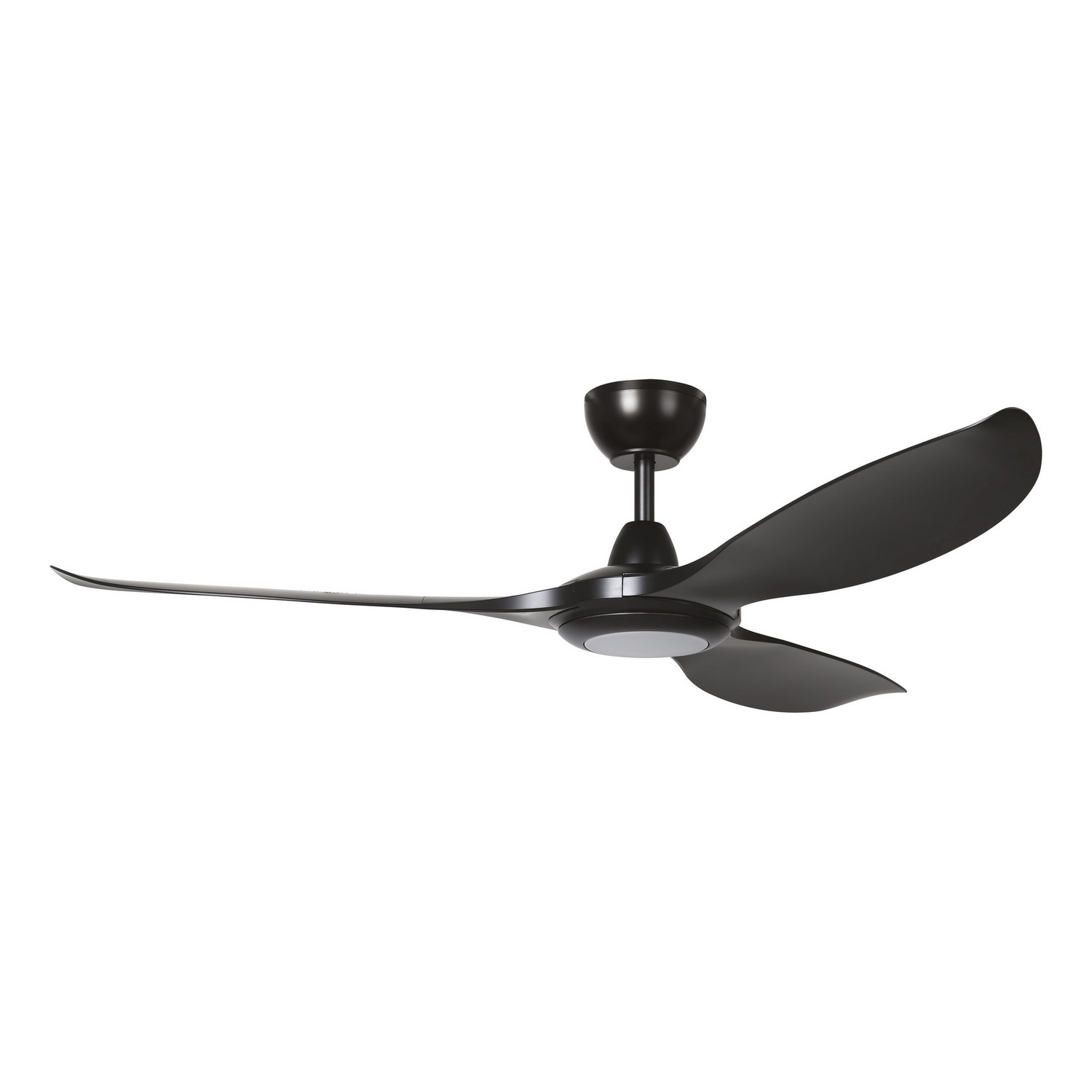 Matte Black 60" Ceiling Fan from the Mission Bay 60 Led Collection