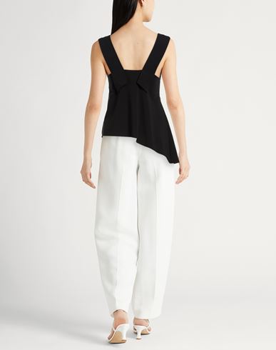 Woman Top Black Size 2 Viscose, Polyamide, Elastane