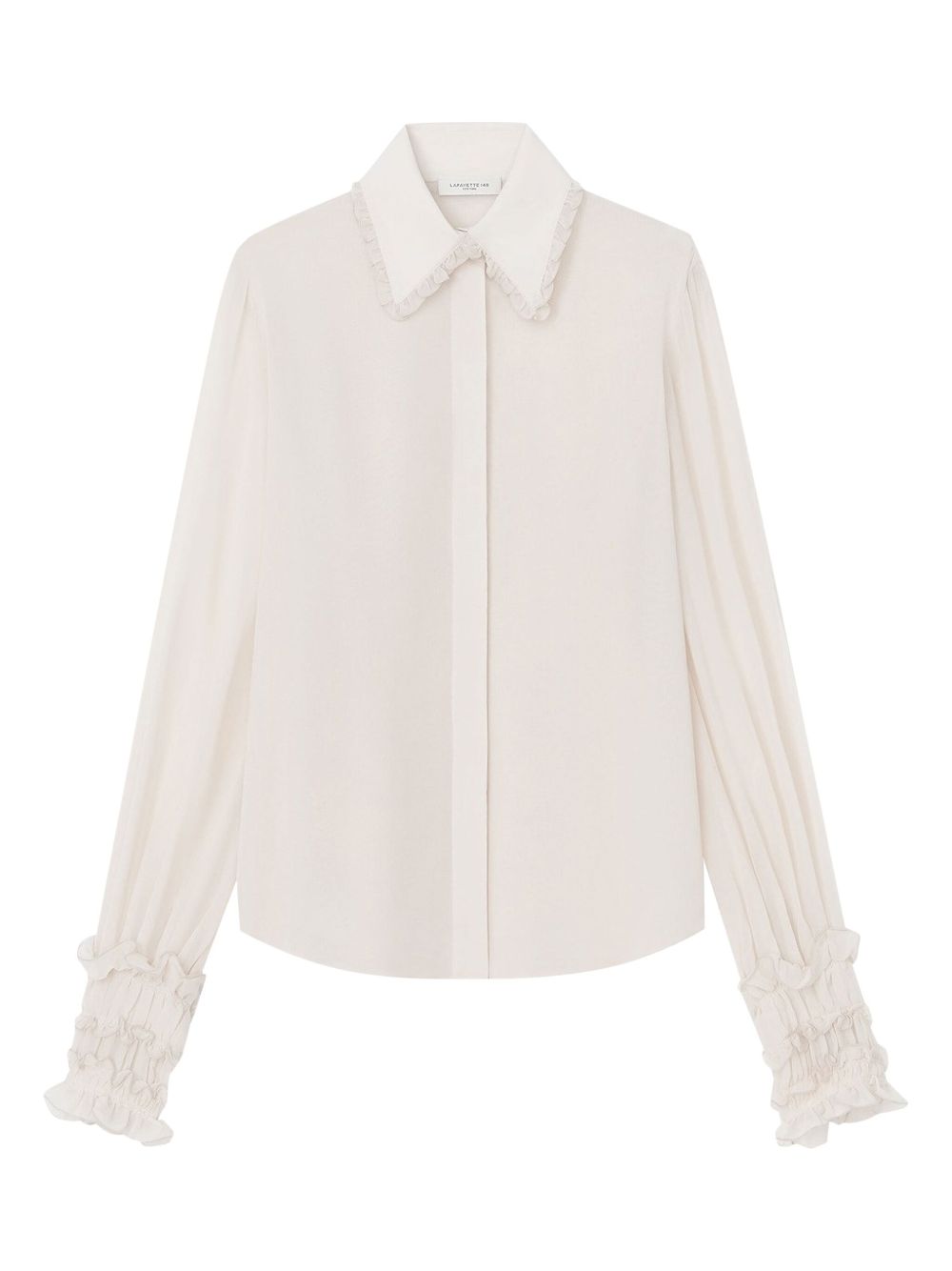 Silk shirt - Neutrals