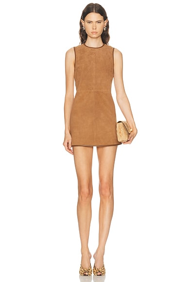 SEROYA Francesca Dress in Sahara - Cognac. M also in