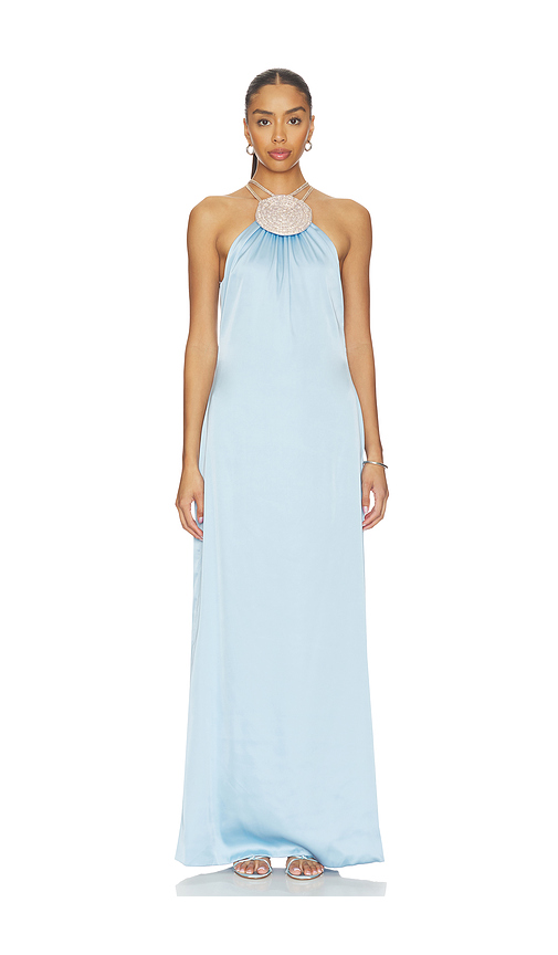 Mayle Vasquez Solara Dress in Baby Blue. S. Also in XS, M