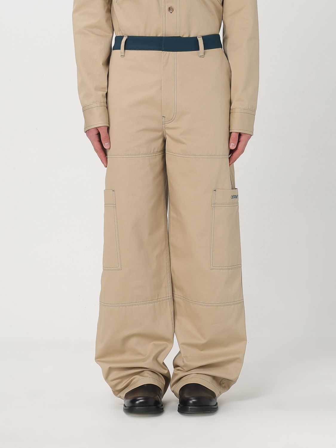 Cotton trousers - Brown