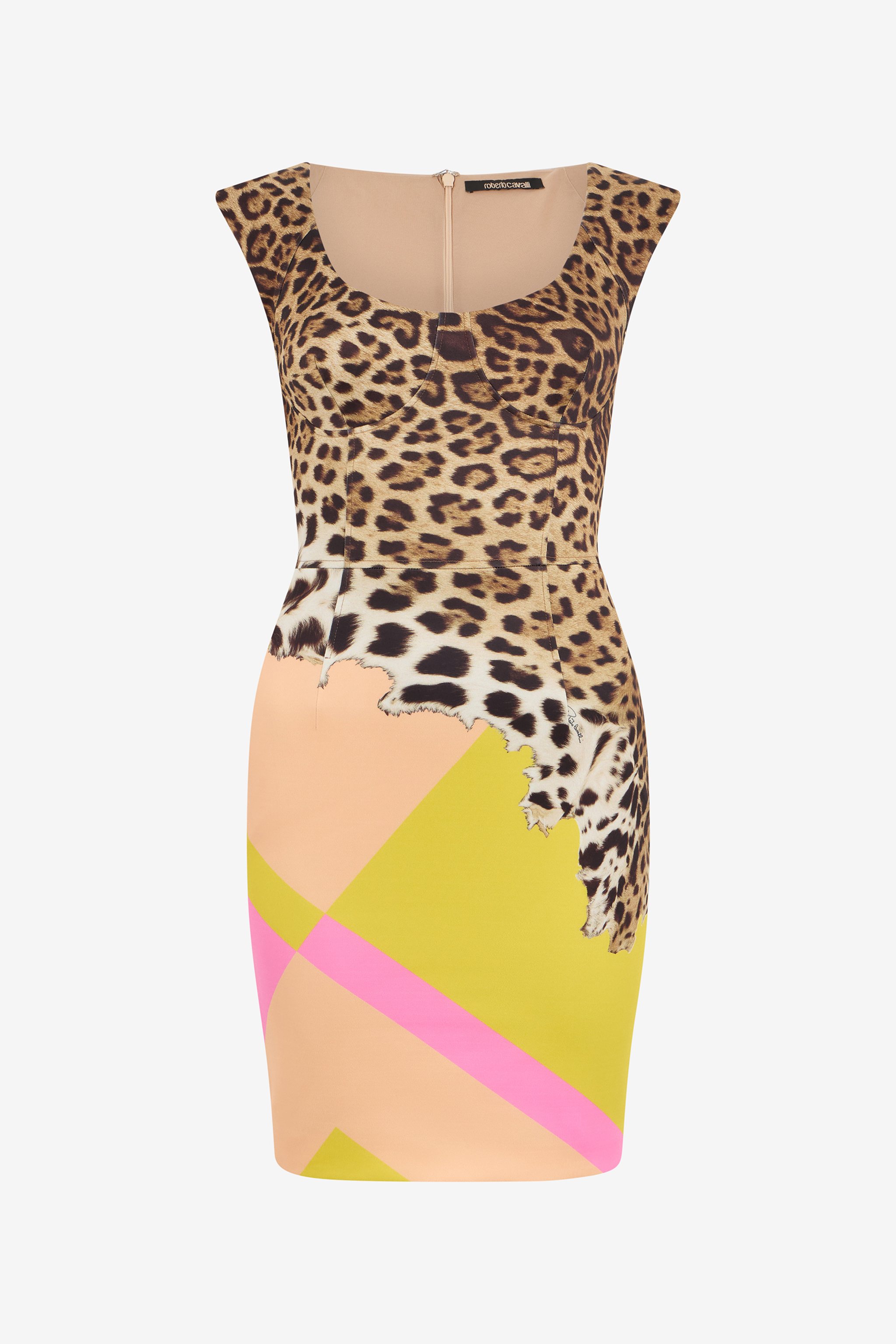 Pop Horse Print Mini Dress