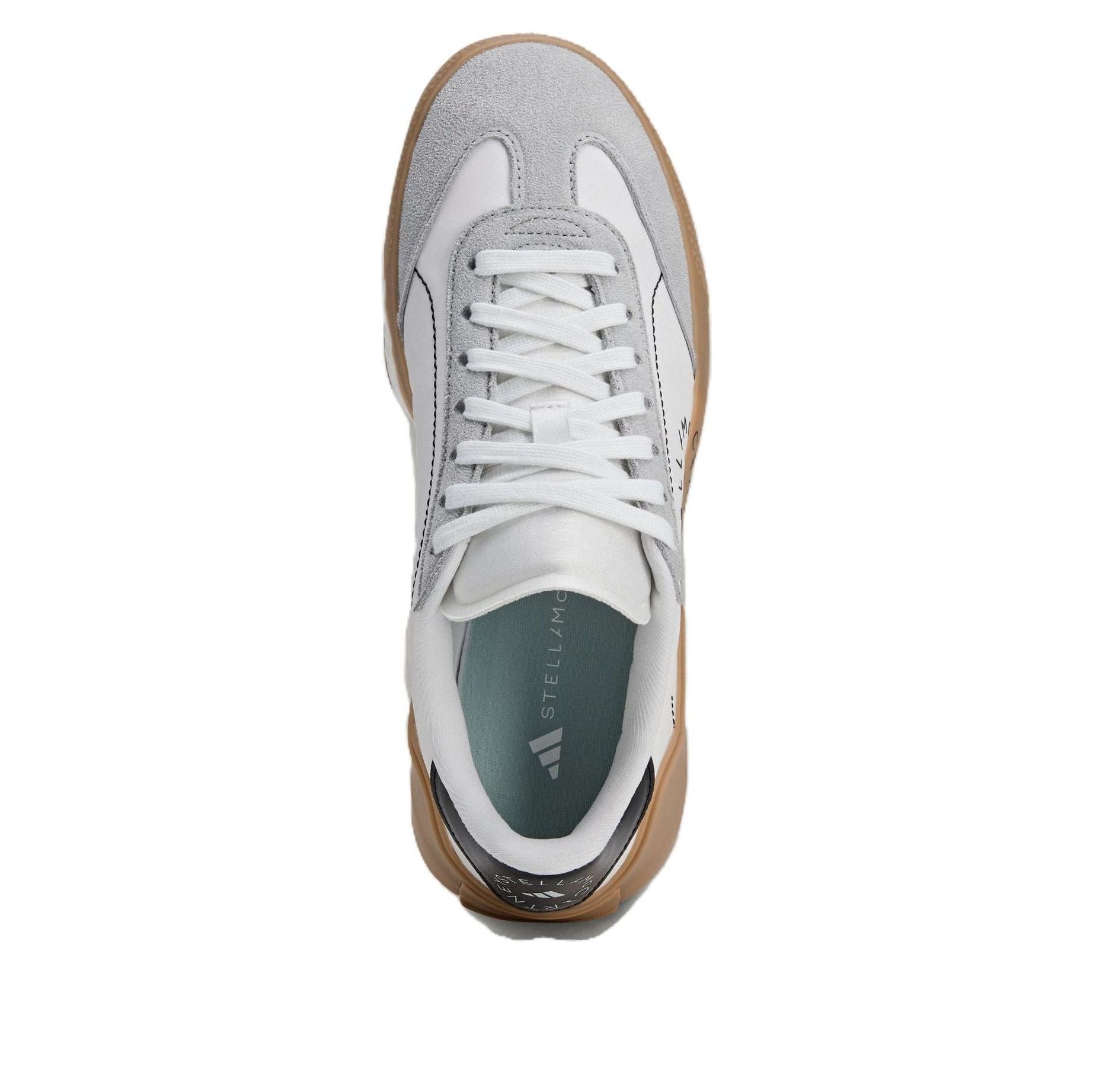 (WMNS) Court Boost By Stella Mccartney 'Cloud White Charcoal Core Black'