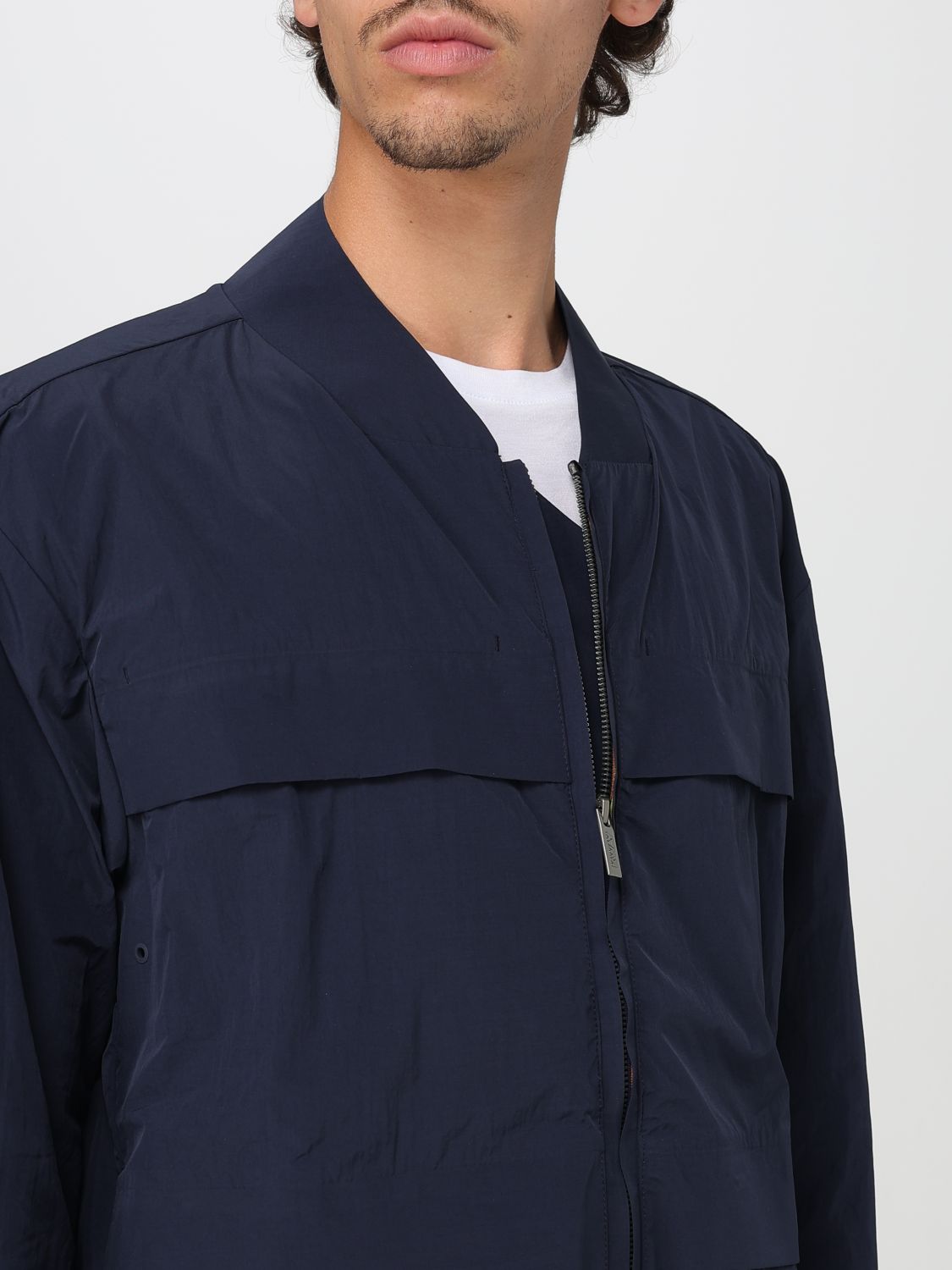 Jacket K-WAY Men color Blue