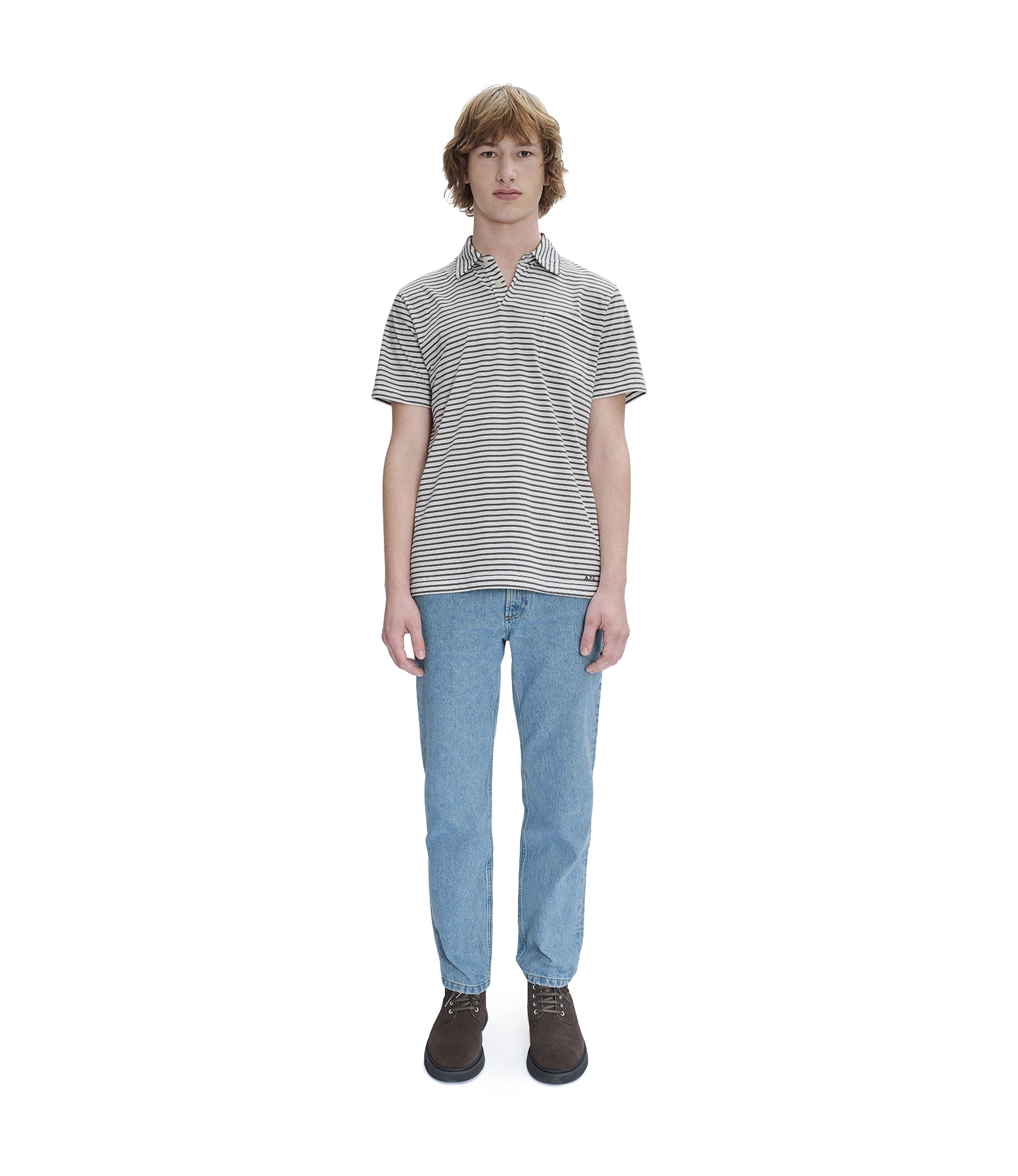 Pablo polo shirt IAK - Dark navy blue