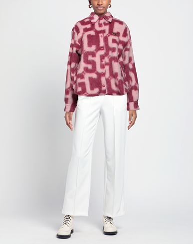 Gcds Woman Shirt Fuchsia Size 2 Polyurethane, Polyester