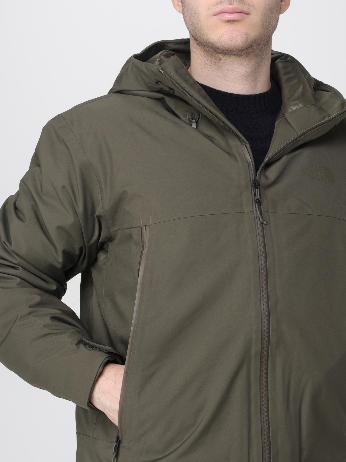 Coat Men color Green