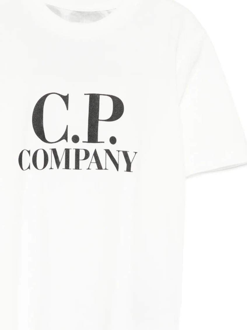 Boys White Logo T-shirt