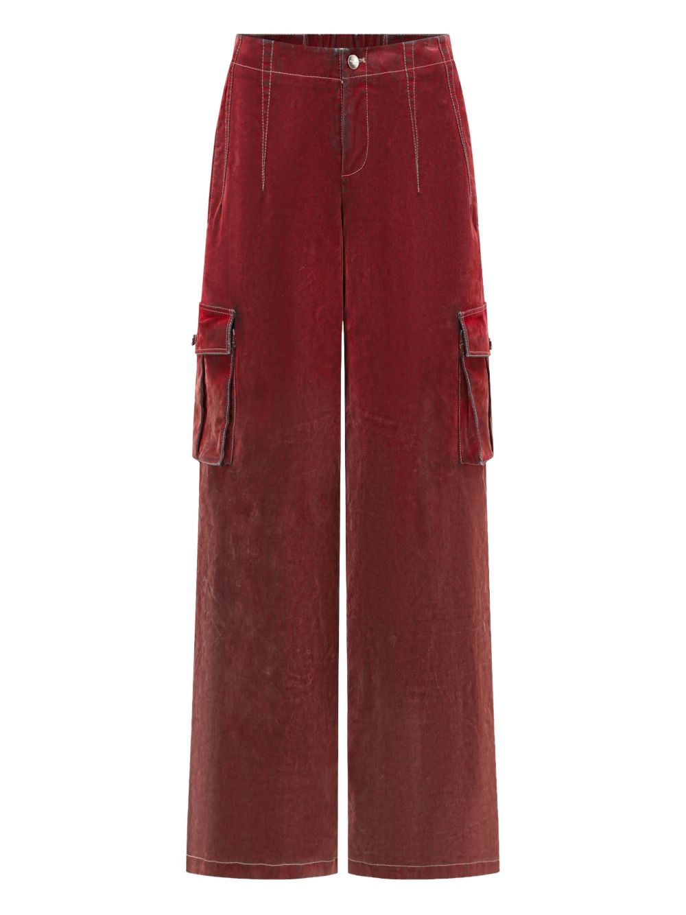 OUDE WAAG cargo pants - Red