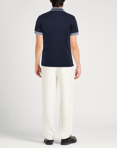 Man Polo shirt Navy Size S Cotton