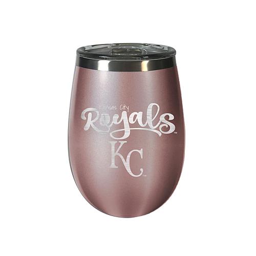 Officially Licensed MLB Rose Gold Wine Tumbler