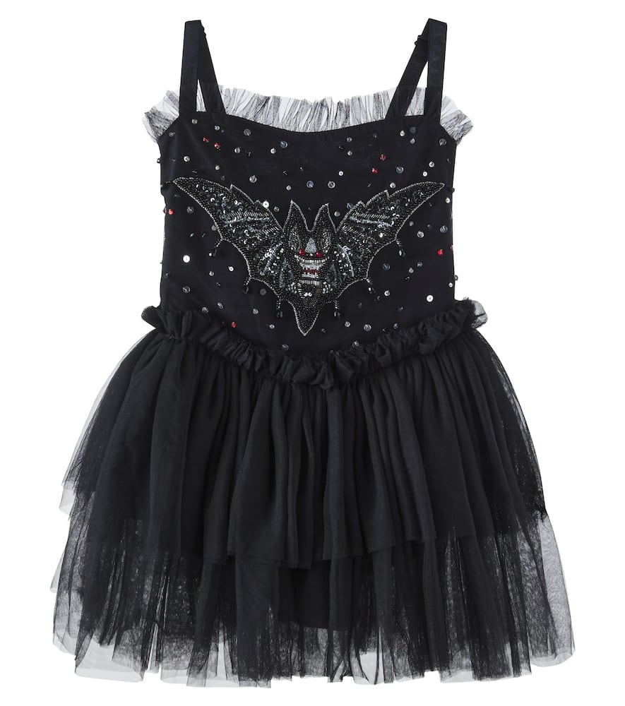 Fangtastic sequined tulle dress
