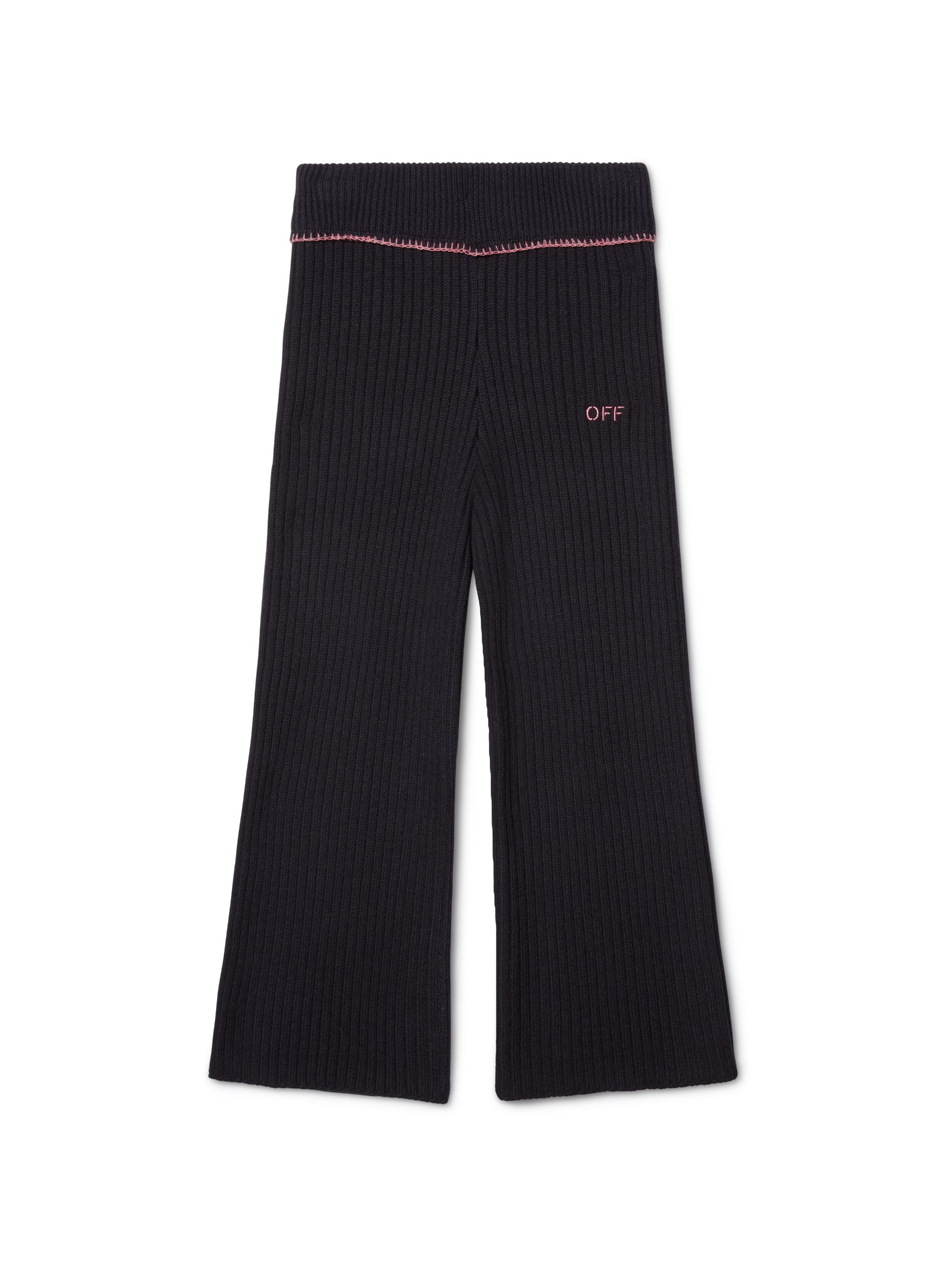 Off Stamp Clear  Rib Pant