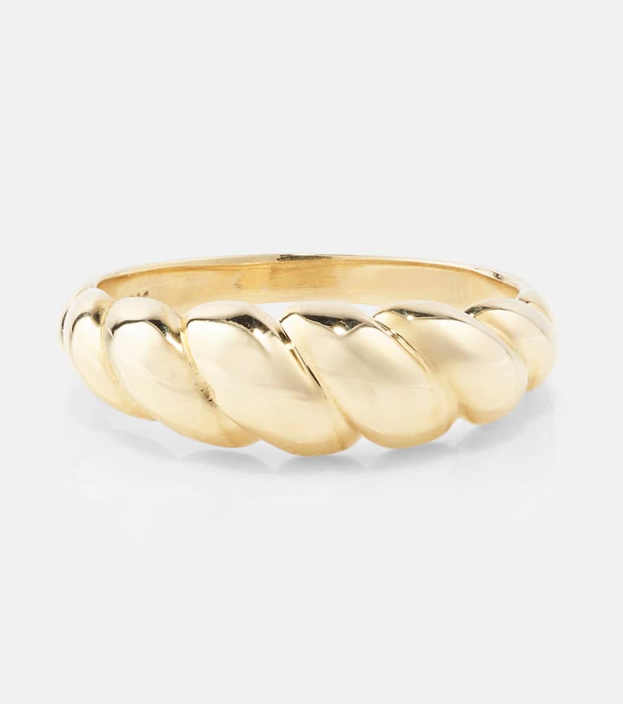Brioche 10kt yellow gold ring