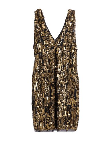 Woman Mini dress Bronze Size 10 Polyester