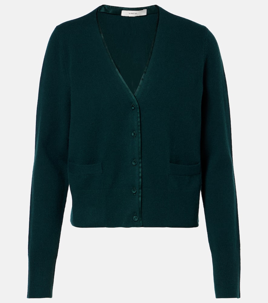 Wool and cashmere-blend cardigan