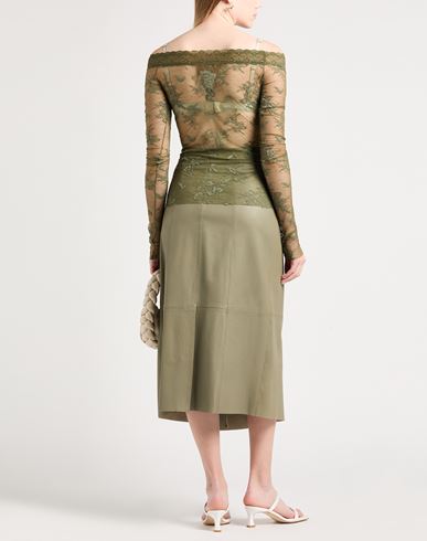 Woman Top Military green