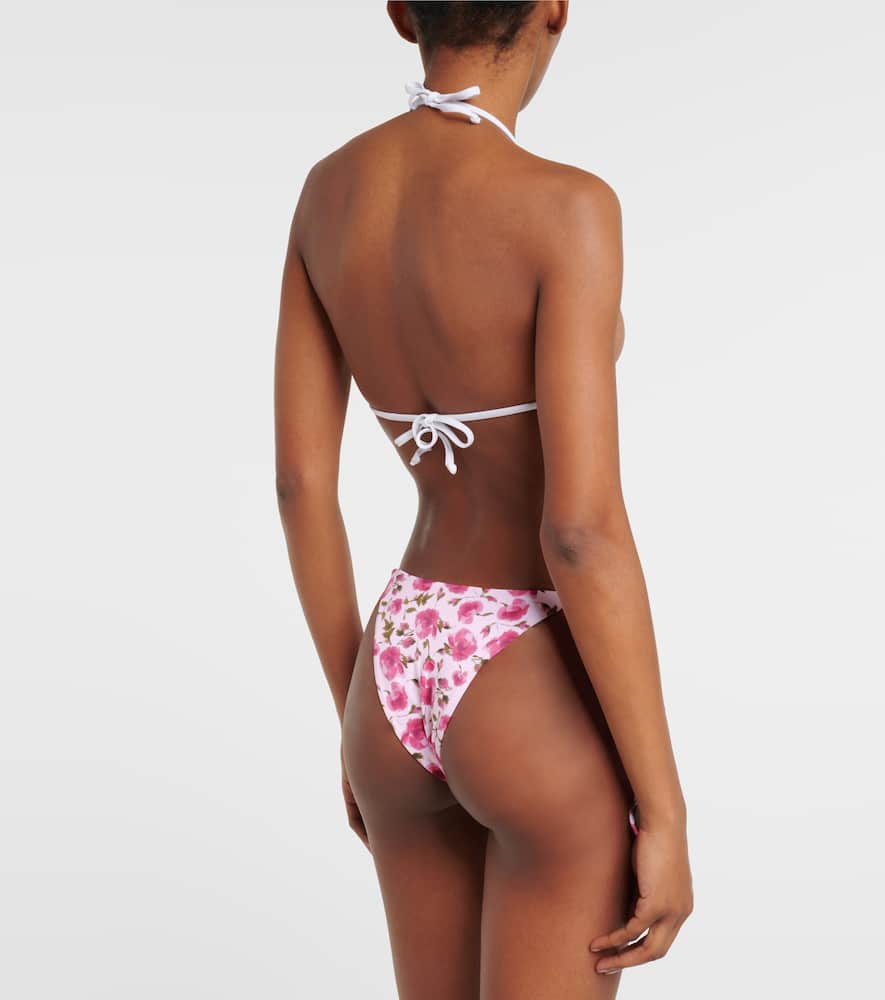 Printed bikini bottoms