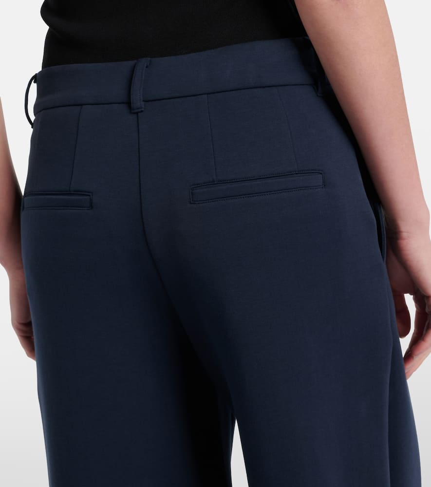Aerovia cotton-blend wide-leg pants