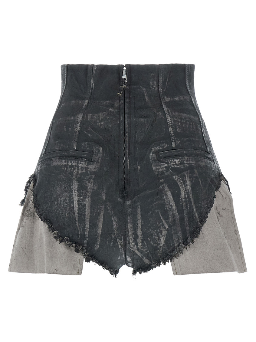 Brown Dirt Cutoffs shorts