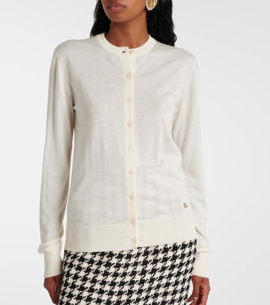 DG cashmere and silk cardigan