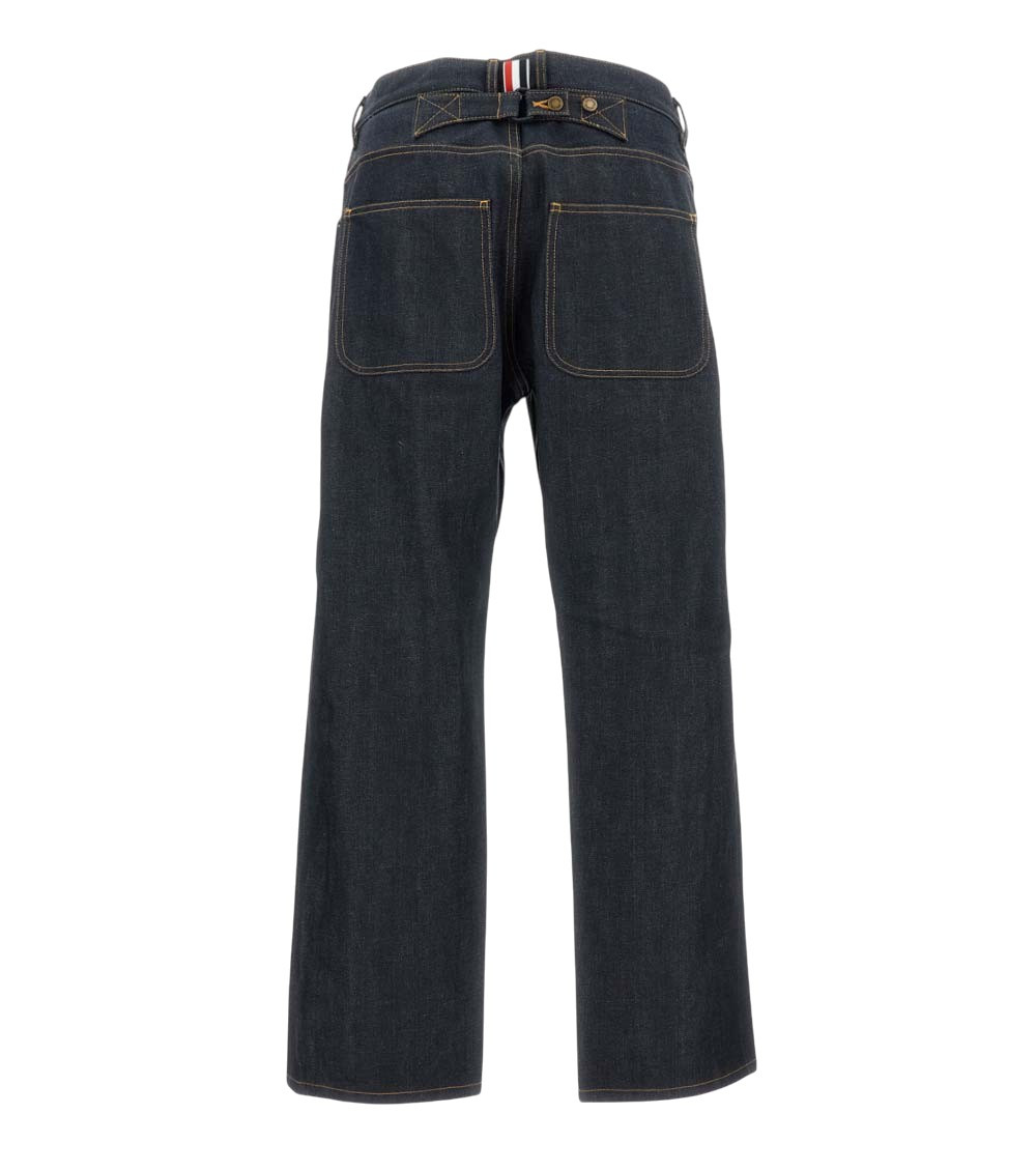 Thom Browne - japanese selvedge denim five pocket trouser