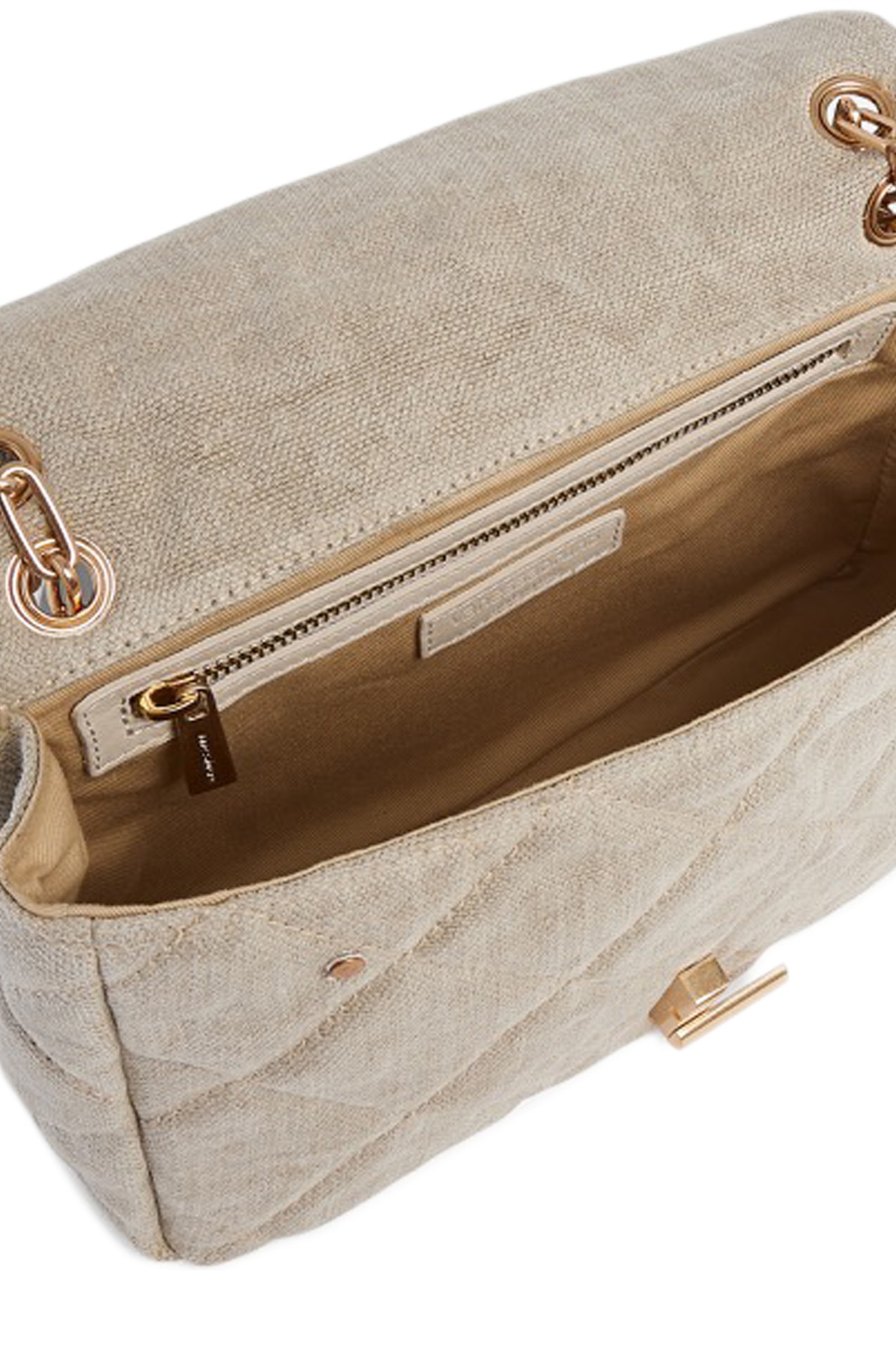 Small Linen Moon bag