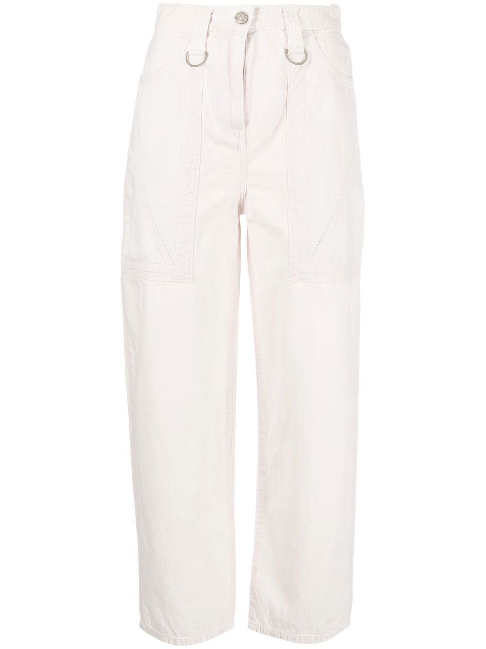 Liouquet cropped jeans - Pink