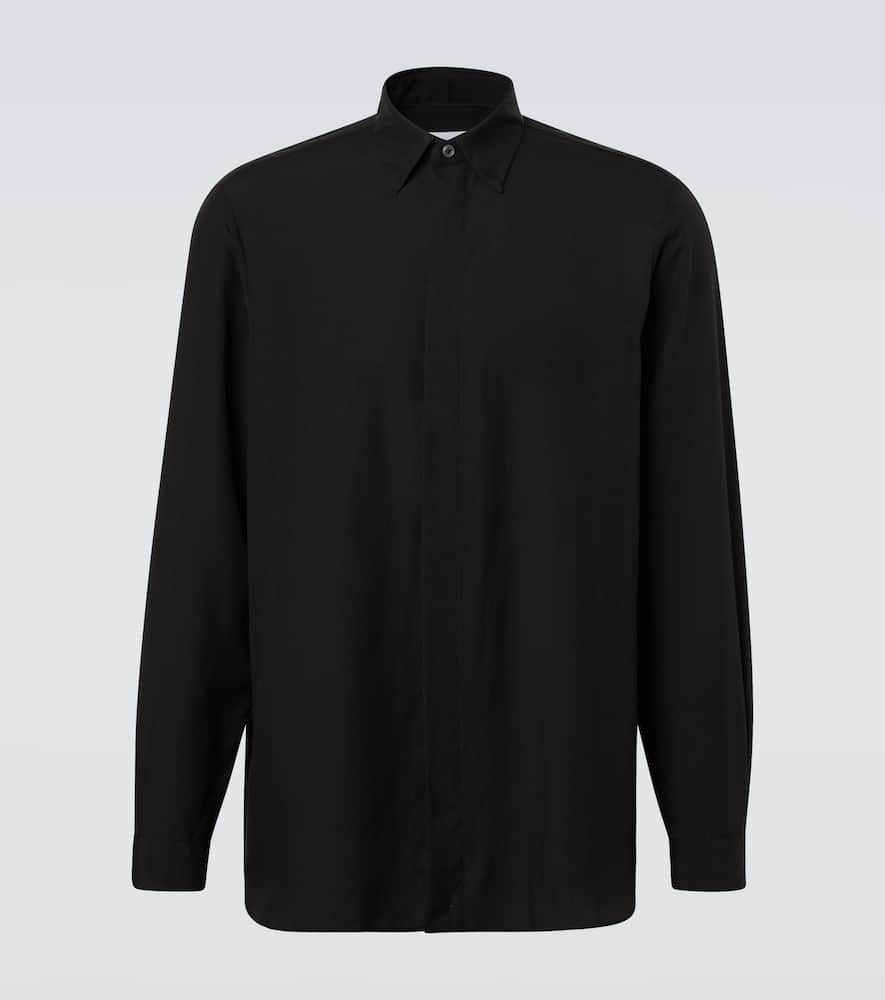 Tencel and linen shirt