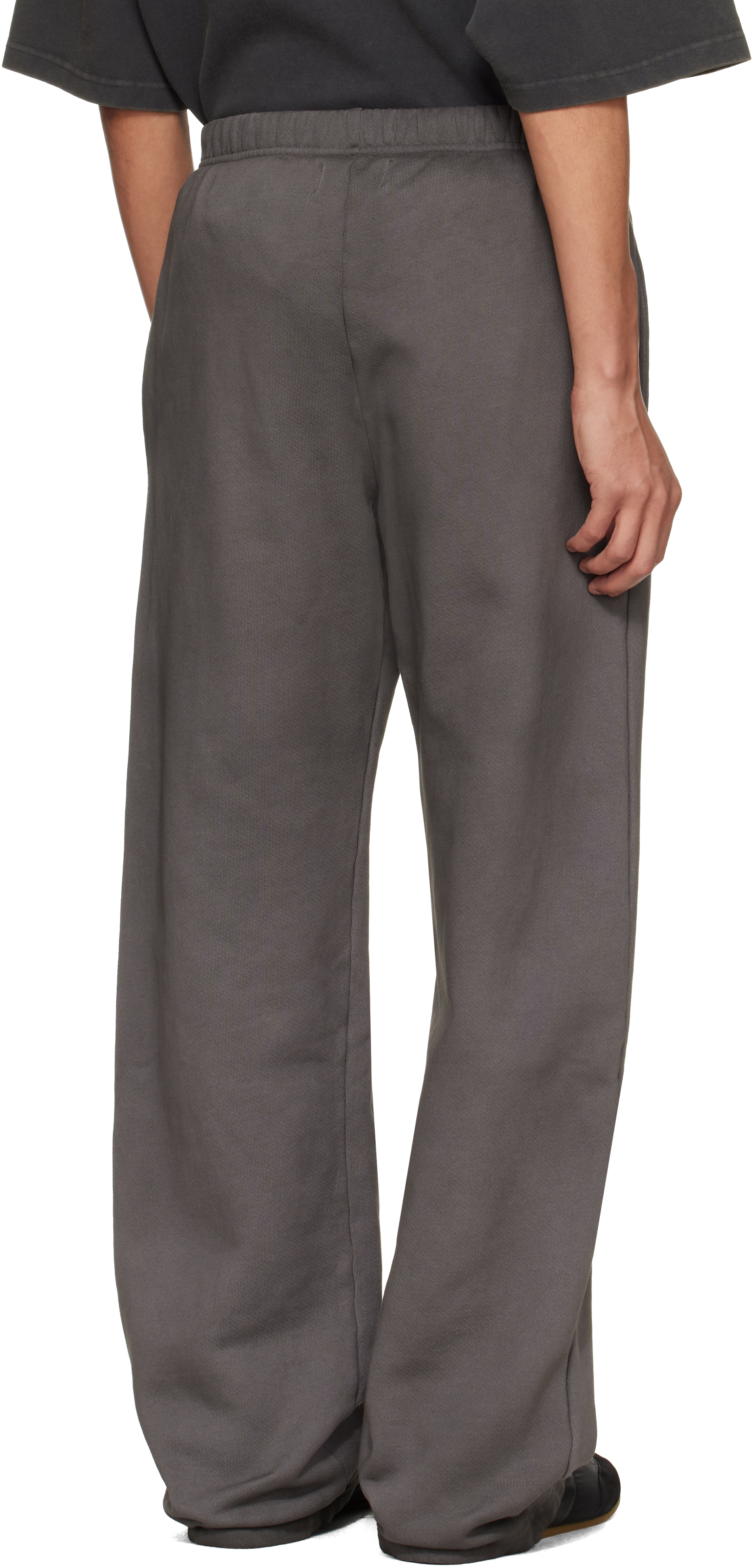 Gray Heavyweight Puddle Sweatpants