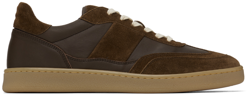 COLLEGIUM Brown Pillar Court II Sneakers