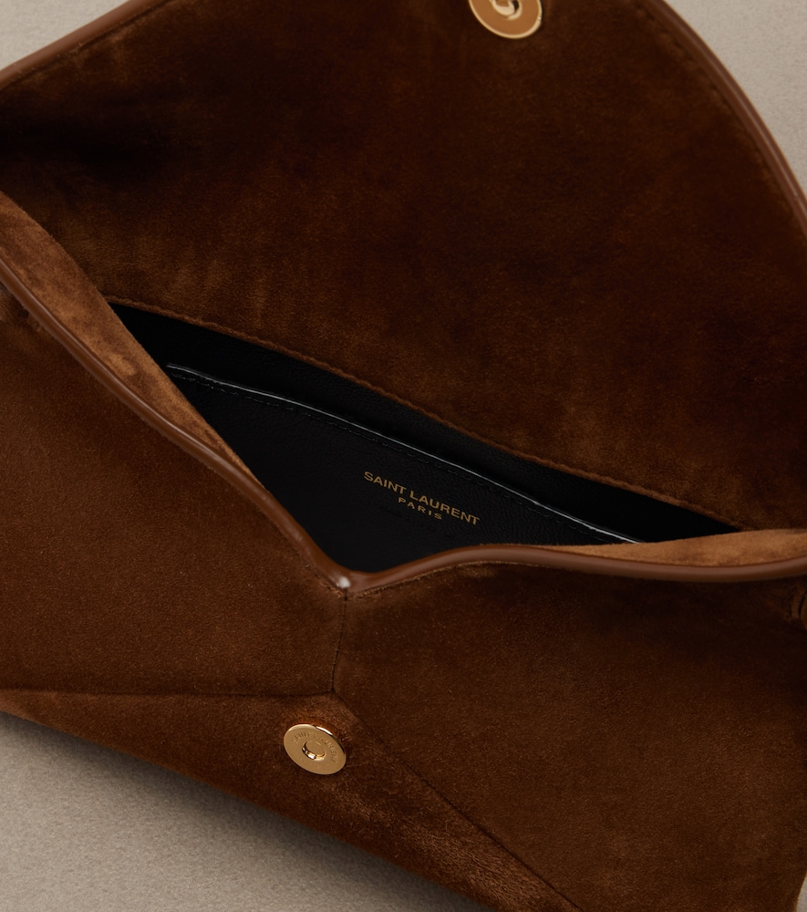 Cassandre Small suede pouch